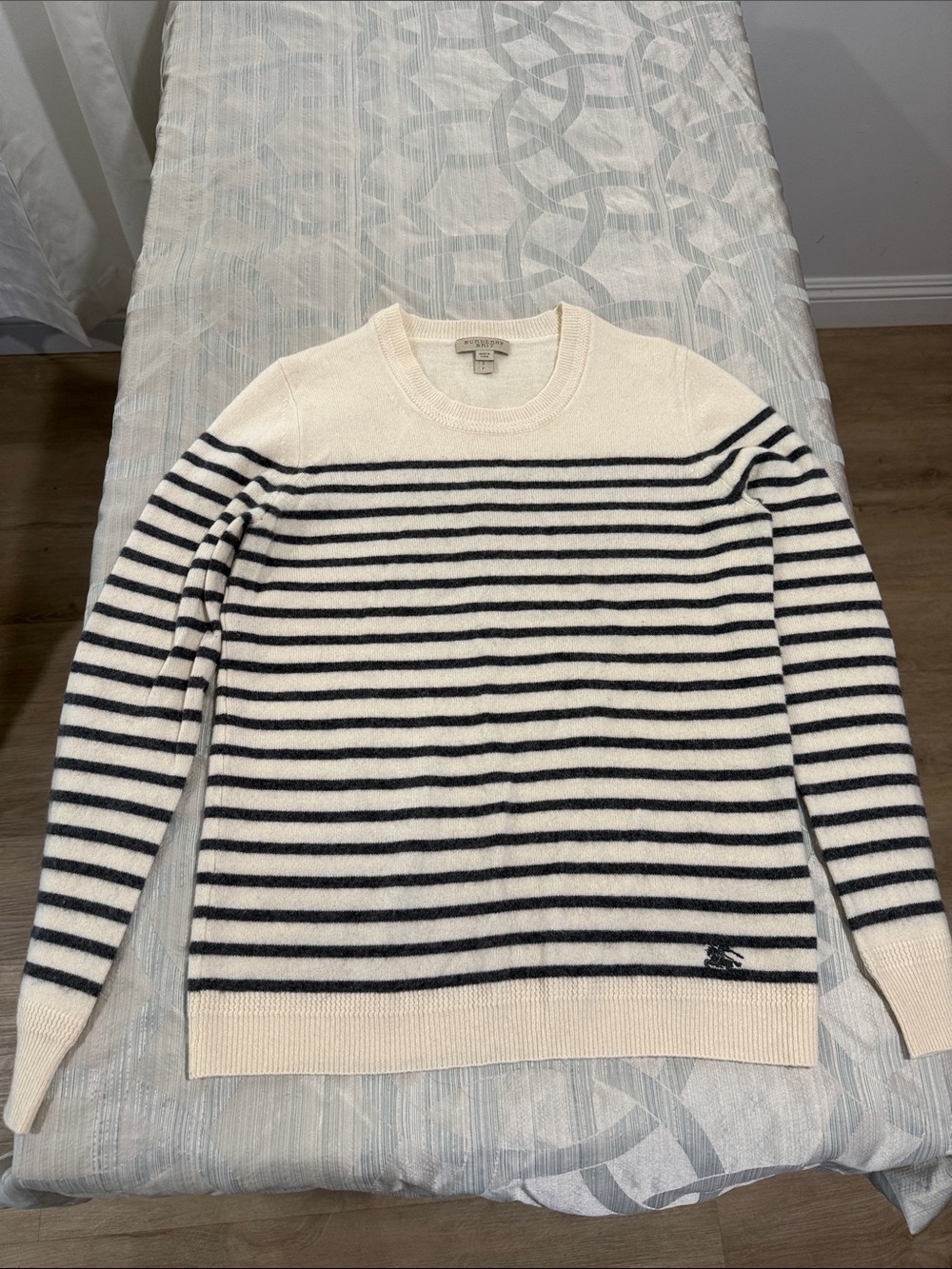 Burberry striped cashmere sweater
